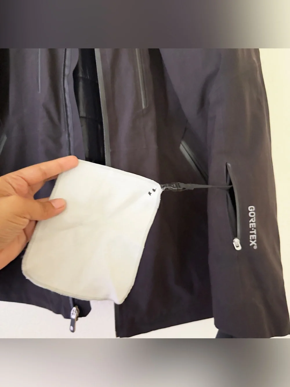 The north face ski goretex jacket